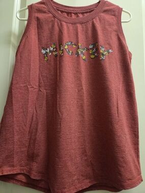 🍍Disney Women's Red Muscle T